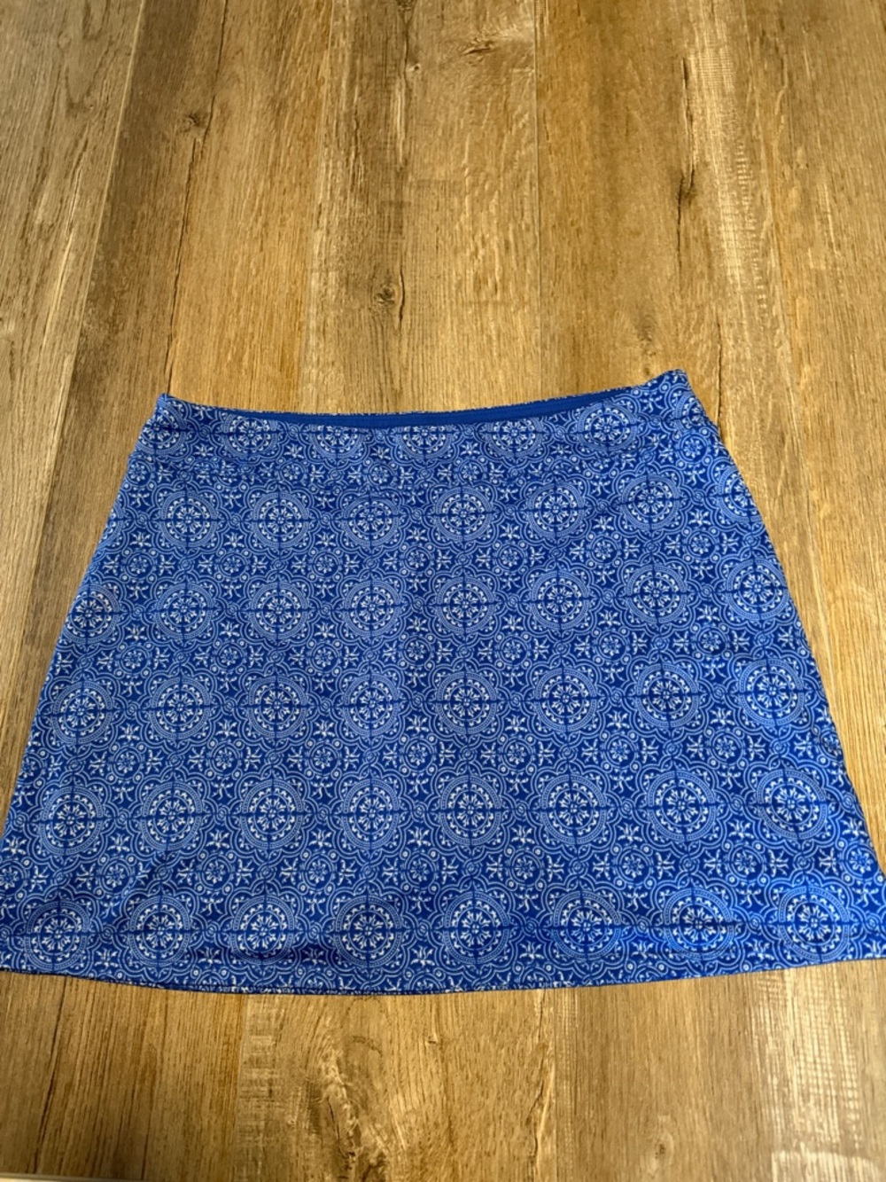 Tranquility by Colorado Clothing Blue Medallion Skort